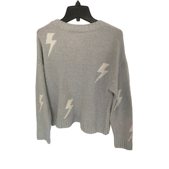 Rails Anthropologie Perci lightning sweater women's S light blue wool cashmere - Picture 2 of 4